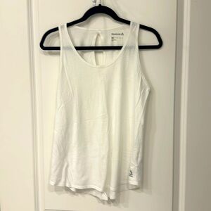 Reebok white tank
